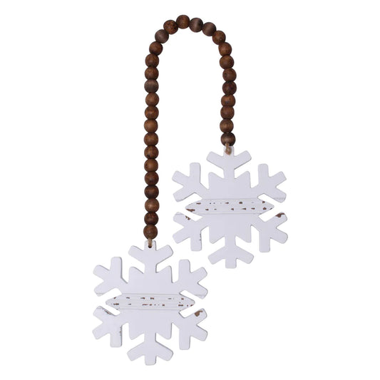 Chippy Snowflake Ornament